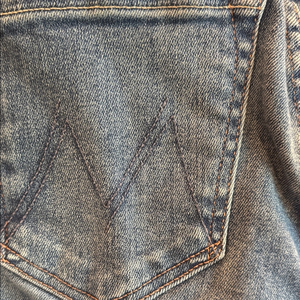 MOTHER Classic Blue Denim Jeans